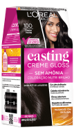 Imagem de uma tinta casting creme gloss preto noite